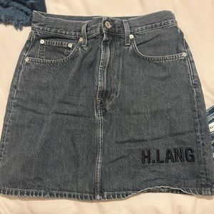 Helmut Lang Denim Skirt